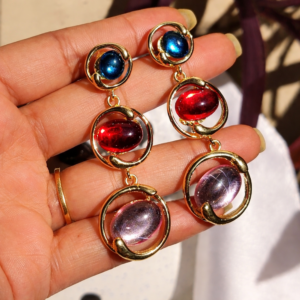 Trinity Crystals Earrings