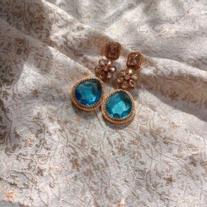 Teal Tara Drops Blue