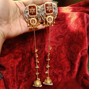 Nayra Long Jhumka Earrings