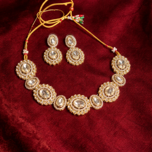 Mayra Kundan Necklace White