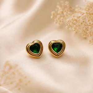Colour pop Anti Tarnish earrings Green