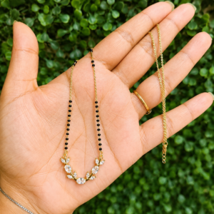 Anti Tarnish American Diamond Mangalsutra