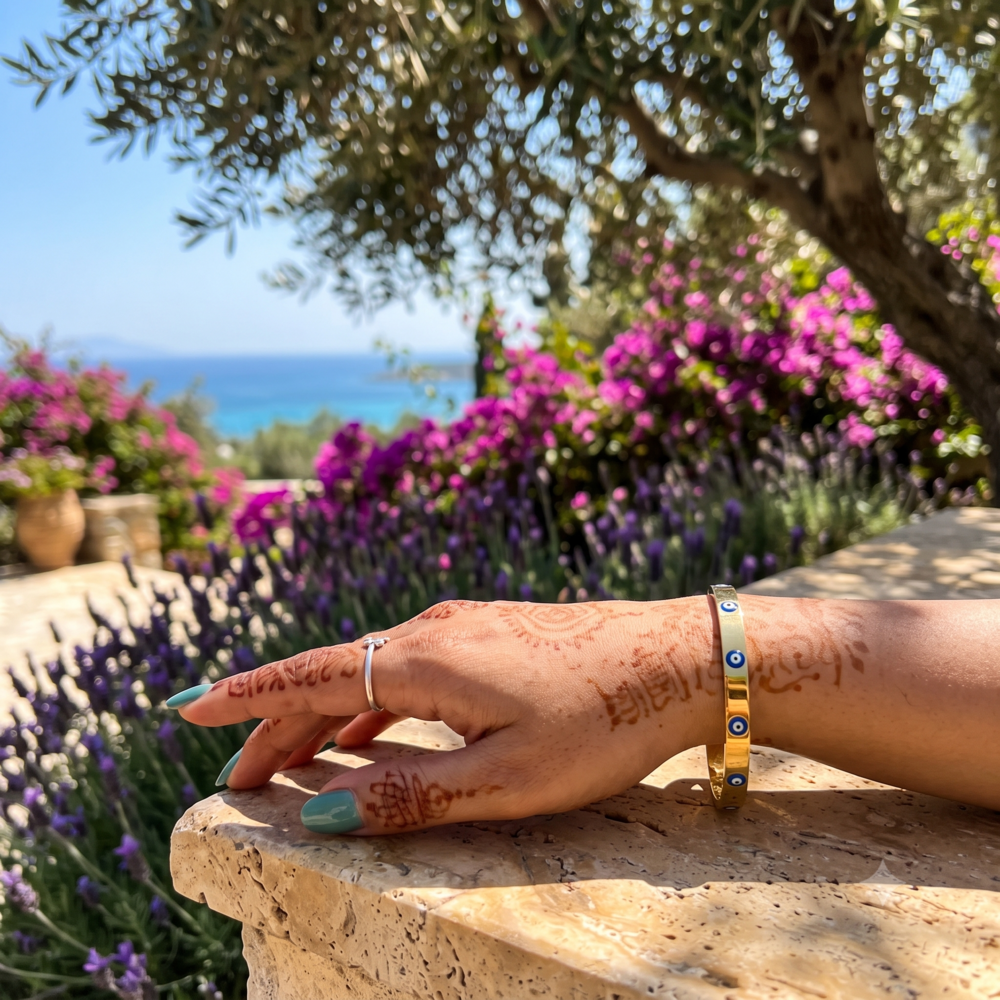 Evil Eye Anti Tarnish bracelet - Image 2
