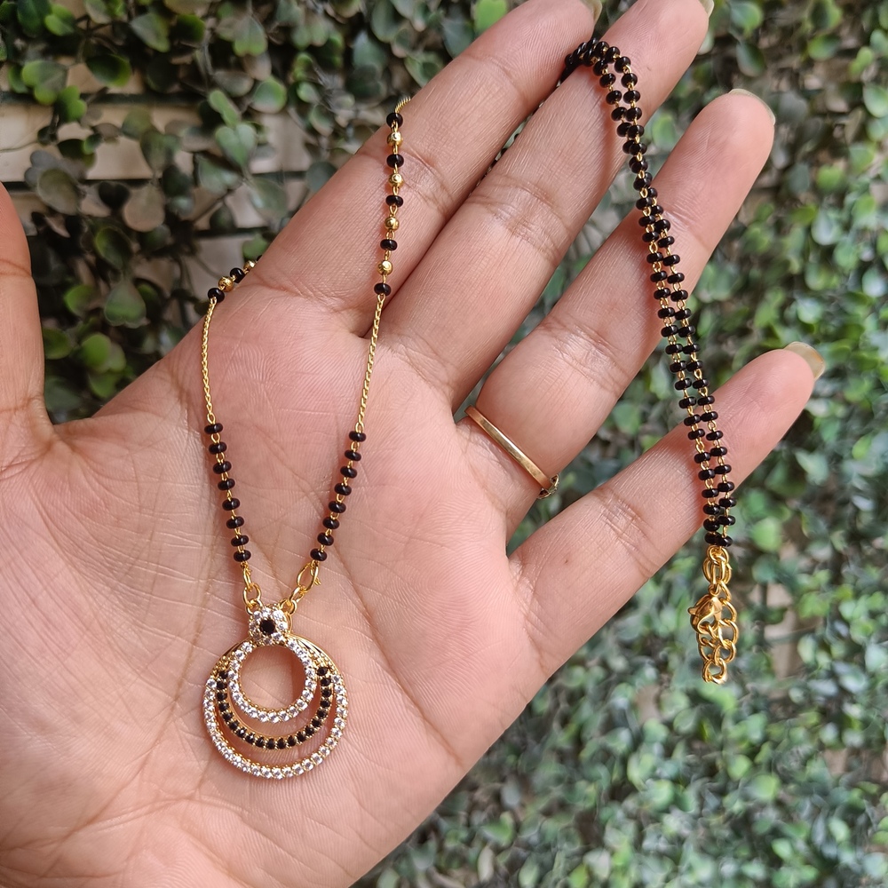 Anti Tarnish American Diamond Mangalsutra