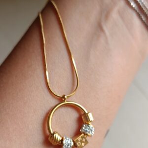 Anti Tarnish Ring Pendant