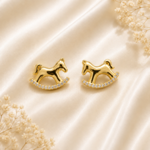 Beautiful horse Anti Tarnish earrings