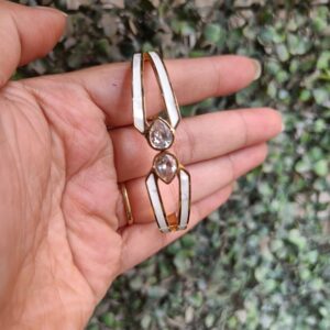 Gold Tone anti tarnish kada bracelet