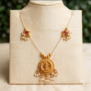 Rajlaxmi Necklace with wire chain